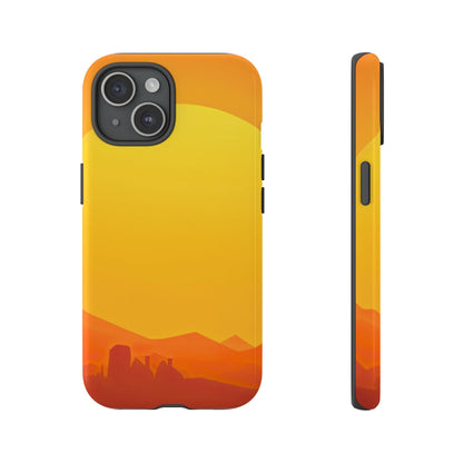 Protective Phone Case – Desert Sunrise