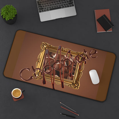 Neoprene Desk Mat – Chocolate Truffle