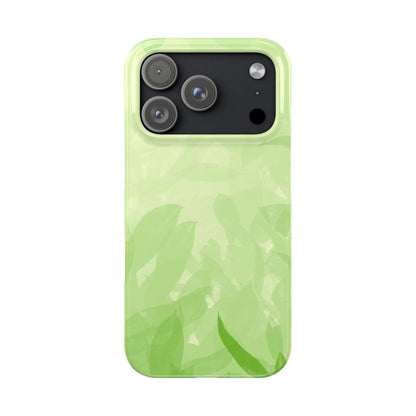 Slim Phone Case – Leaf Echo