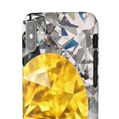 Snap Phone Case – Heart of Gold