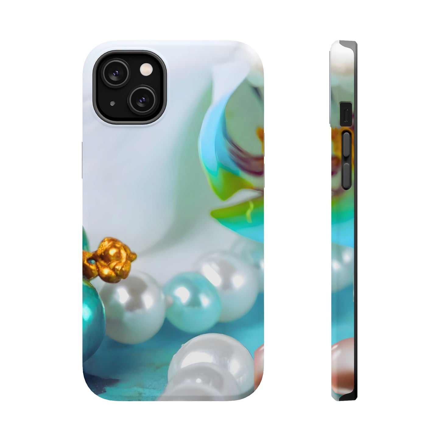 Wireless-Charging Compatible Case – Mermaid’s Pearl