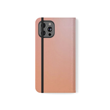 Flip Case – Peachy Calm