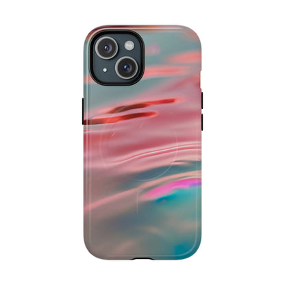 Protective Magnetic Phone Case – Liquid Sunset