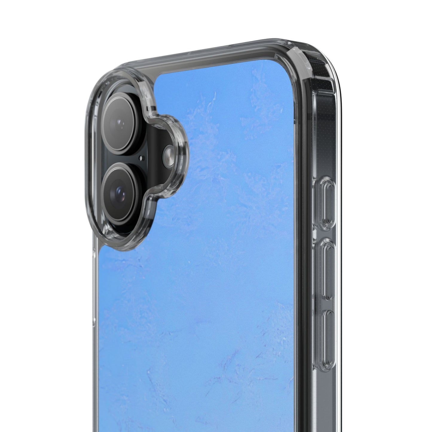 Clear Phone Case – Azure Fade