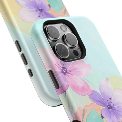 Wireless-Charging Compatible Case – Water Petal