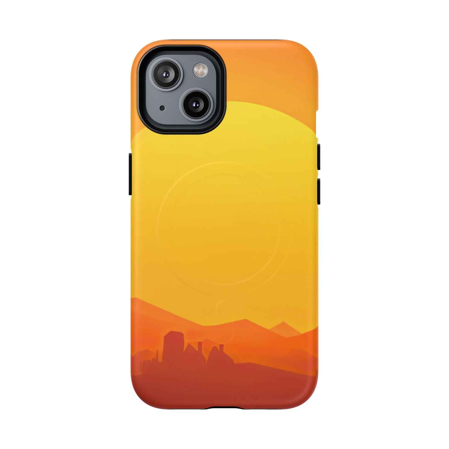 Protective Magnetic Phone Case — Desert Sunrise