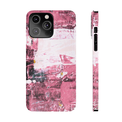 Slim Phone Case – Faded Cranberry – Compatible with iPhone 11–17 Series
