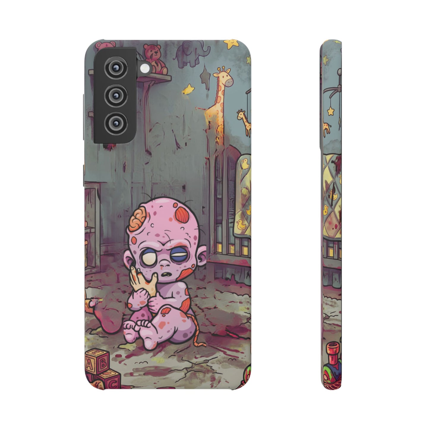 Phone Case — Creepy Cute Zombie Baby Nursery Design