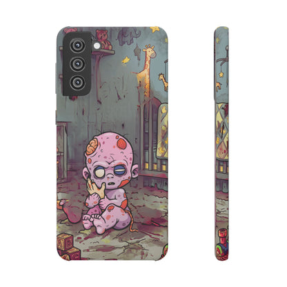 Phone Case — Creepy Cute Zombie Baby Nursery Design
