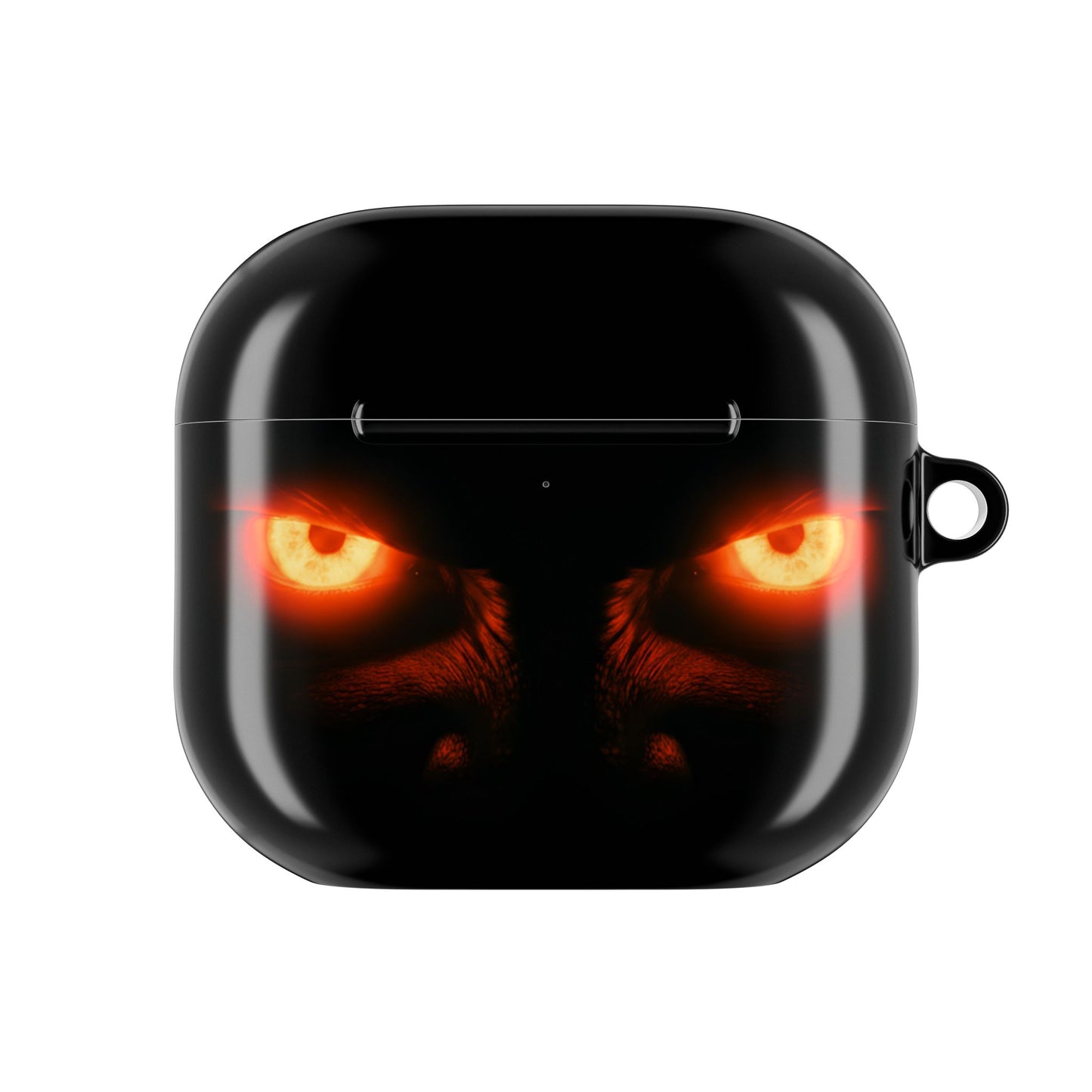 Wireless Earbud Case Cover – Blazing Monster Eyes