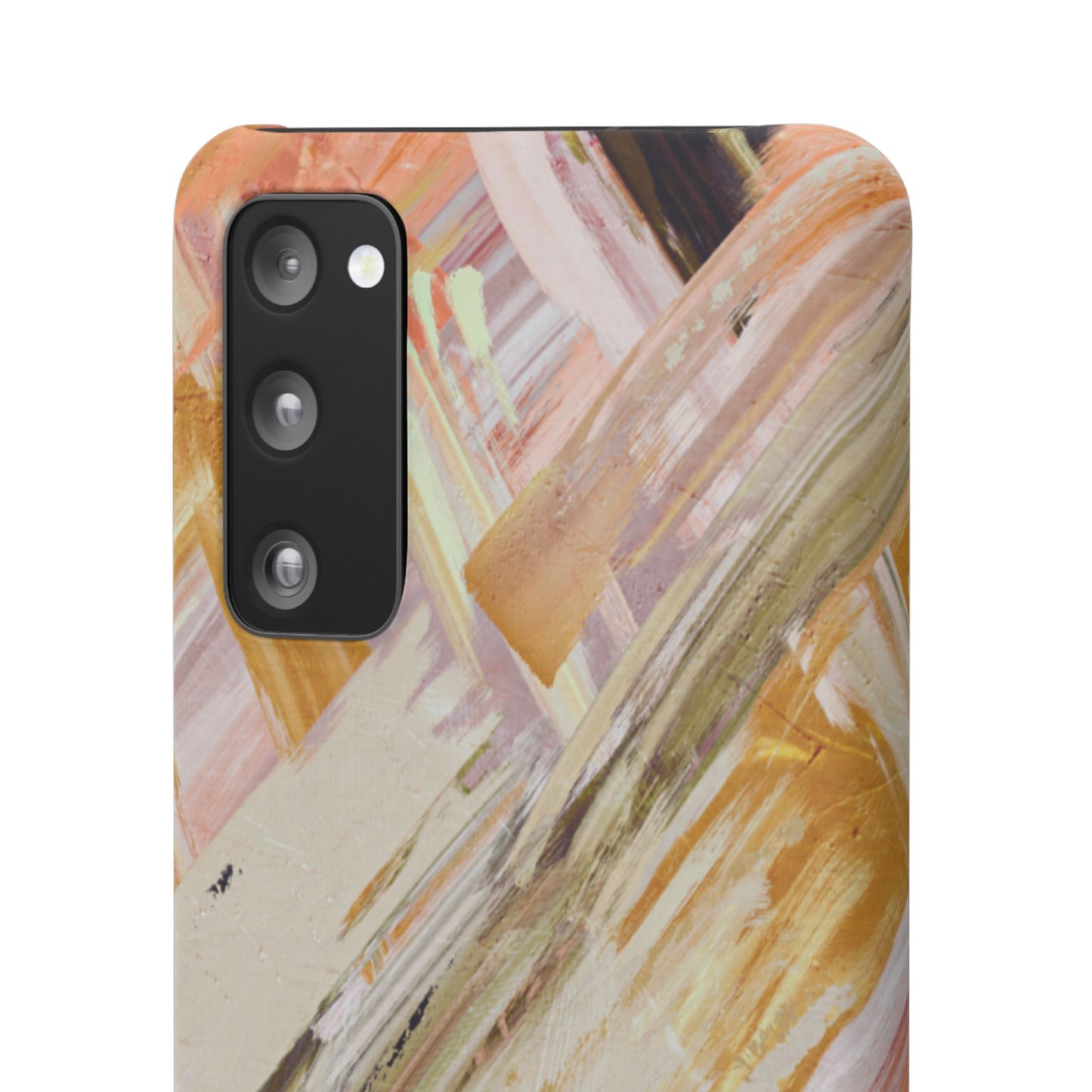 Snap Phone Case – Brush & Bronze