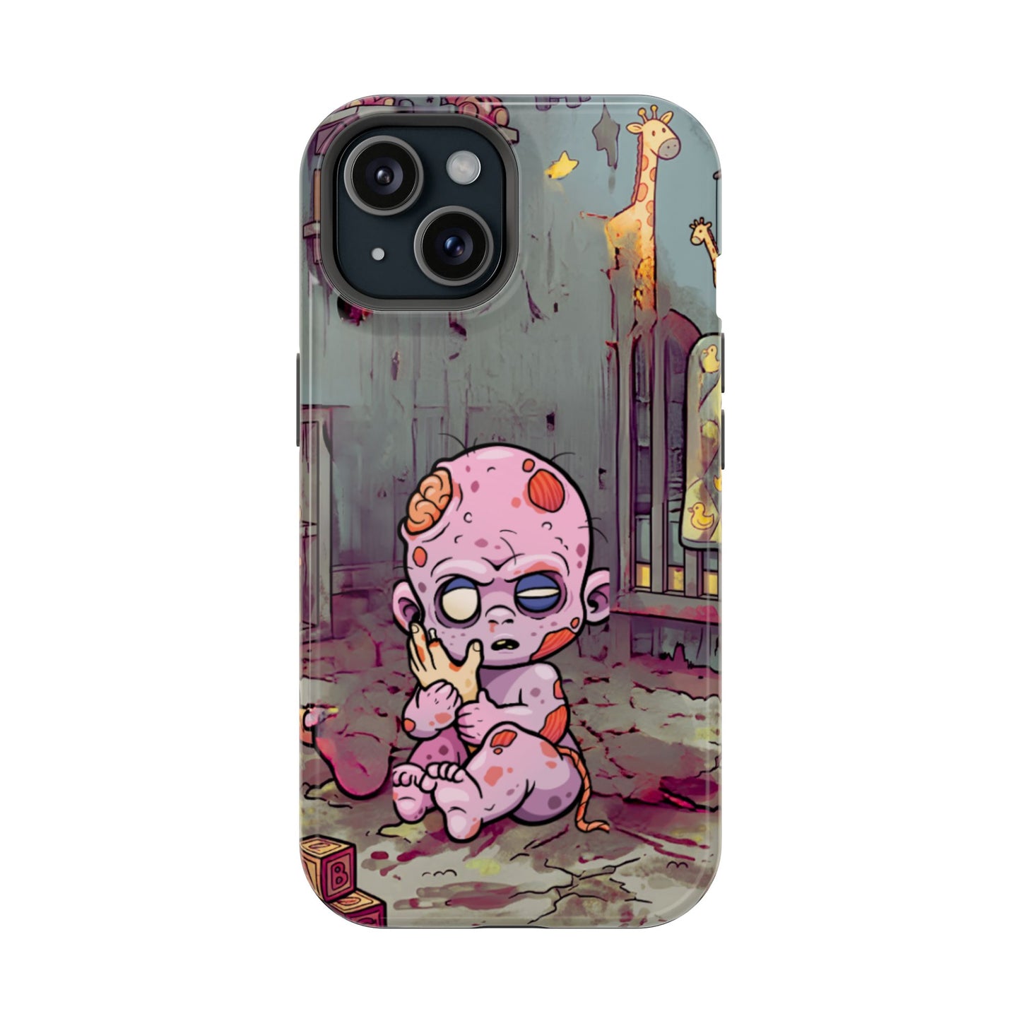Zombie Baby Phone Case — Cute Creepy Impact-Resistant iPhone Case