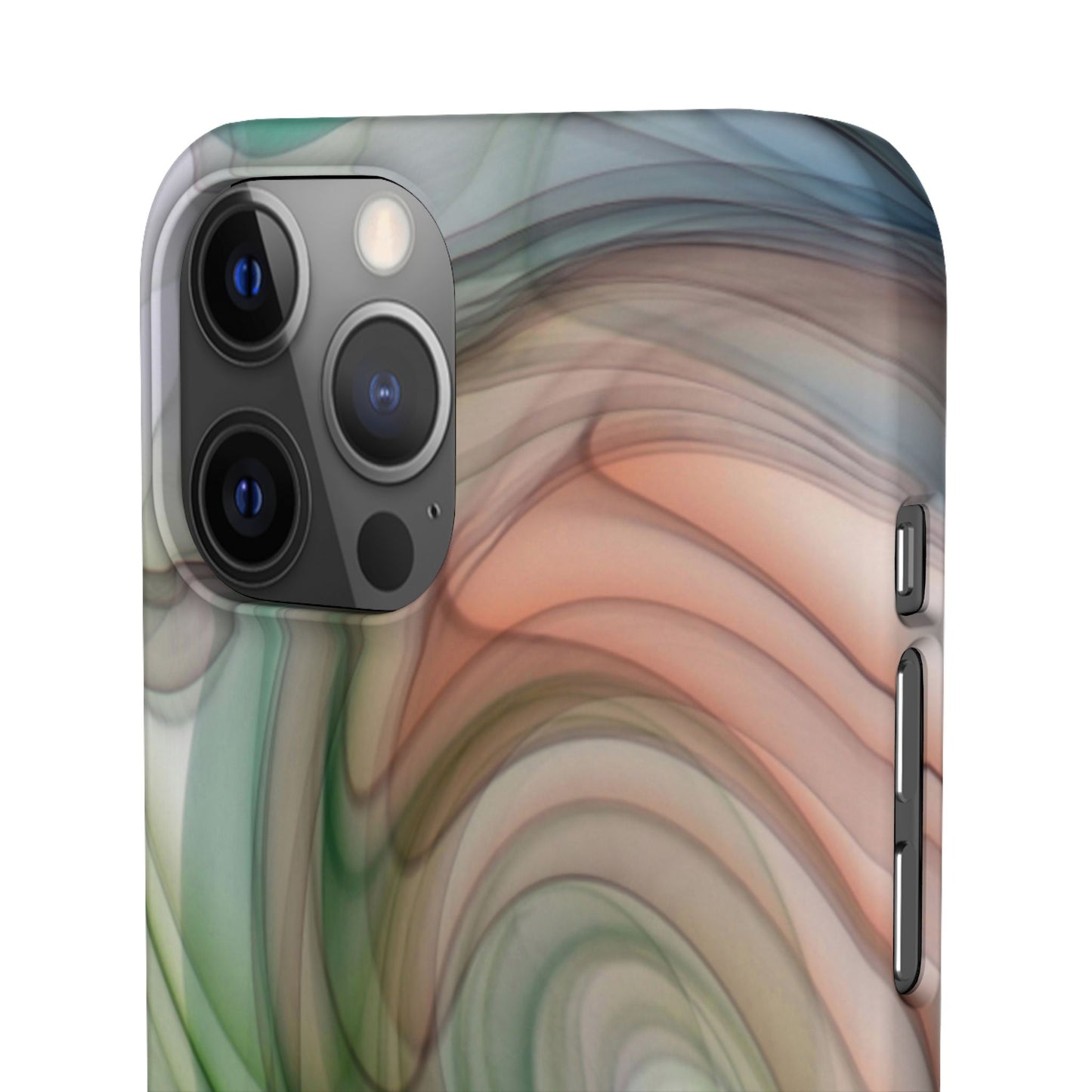 Snap Phone Case – Marble Flow