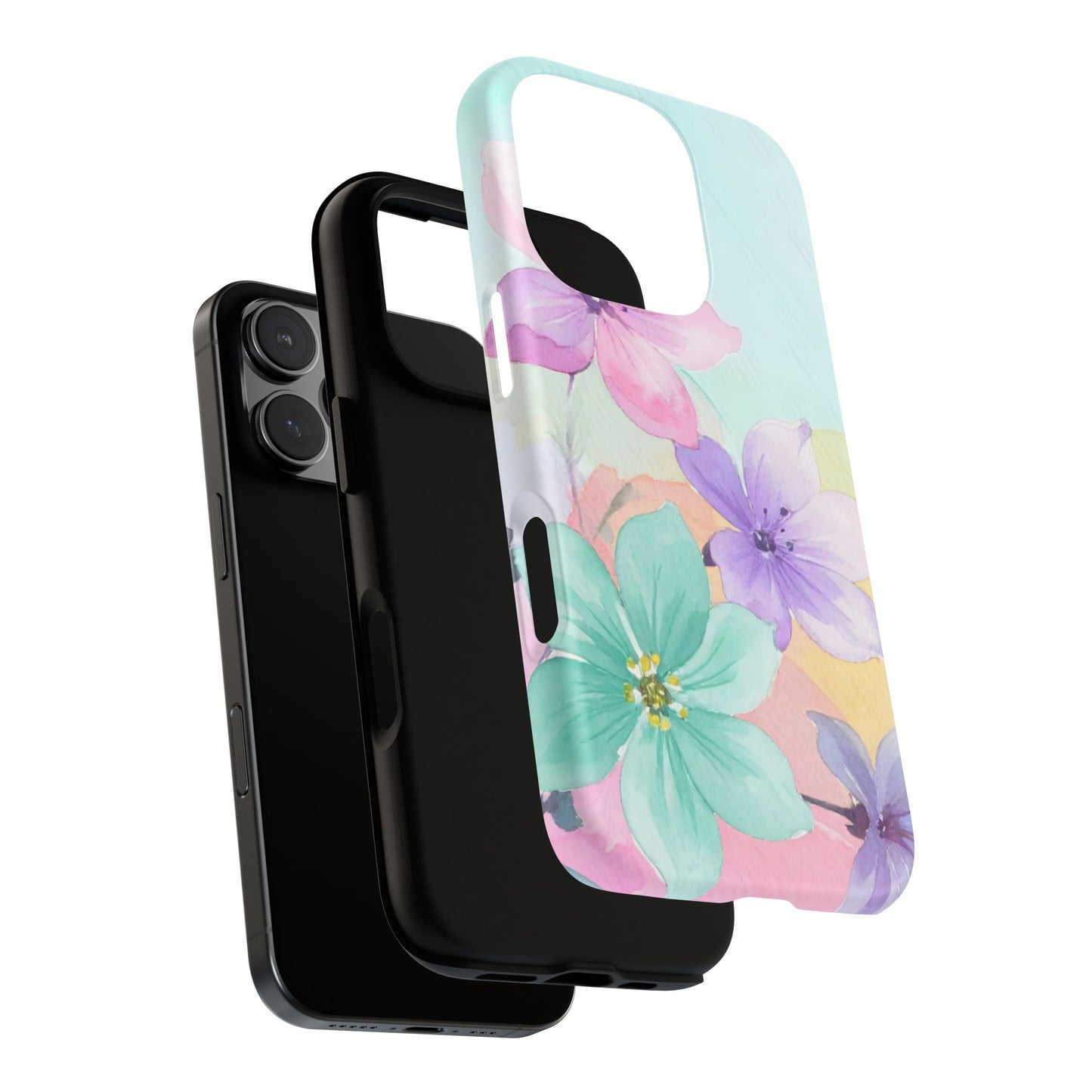 Protective Phone Case – Water Petal