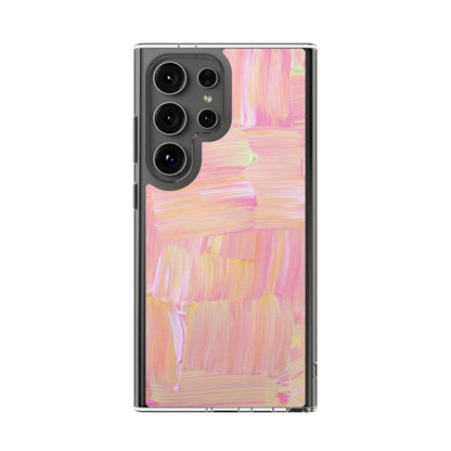 Clear Phone Case – Sorbet Stroke