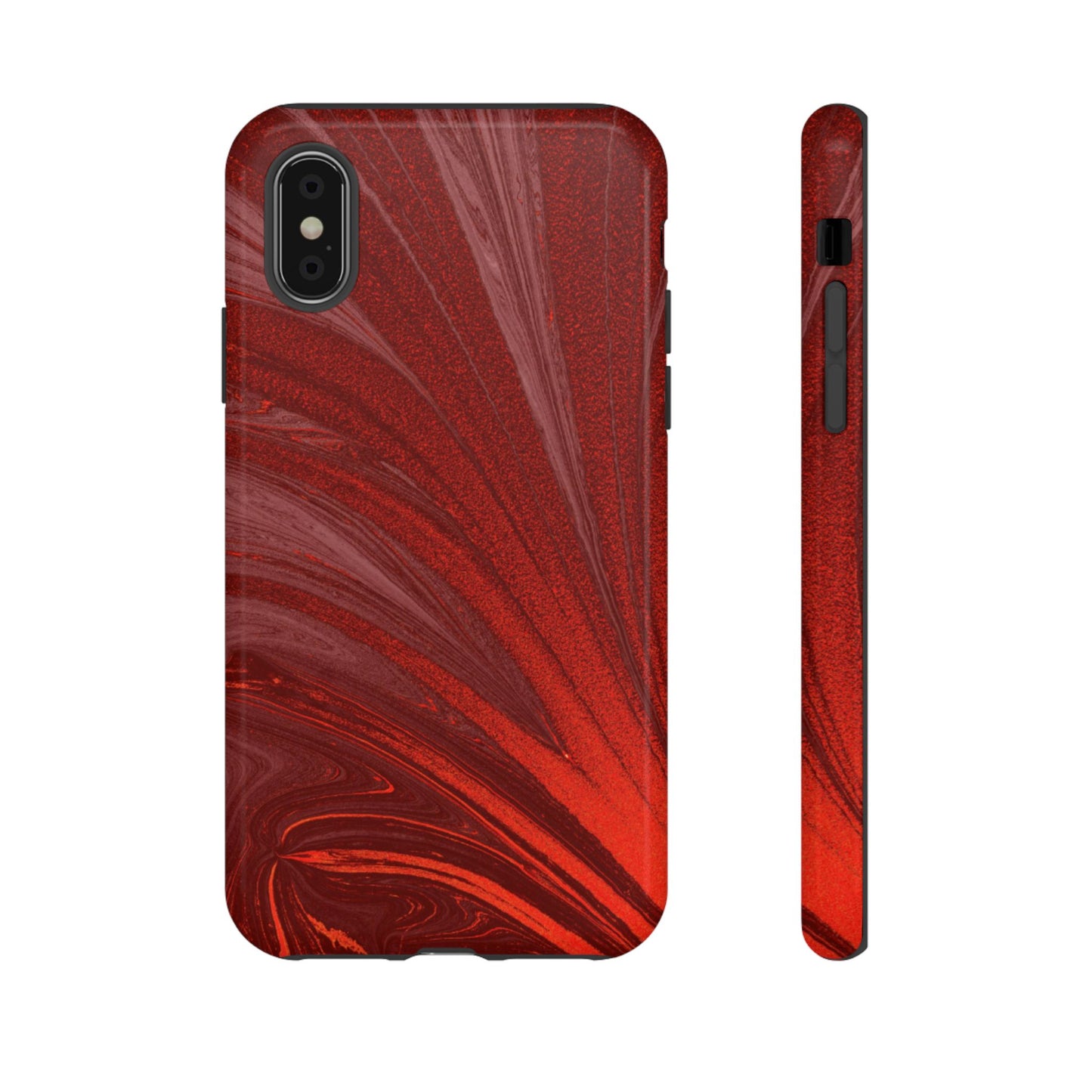 Protective Phone Case – Crimson Current
