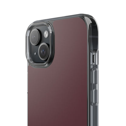 Clear Phone Case – Mulled Wine – Compatible with iPhone 13–17 & Samsung Galaxy S25–S26 Series