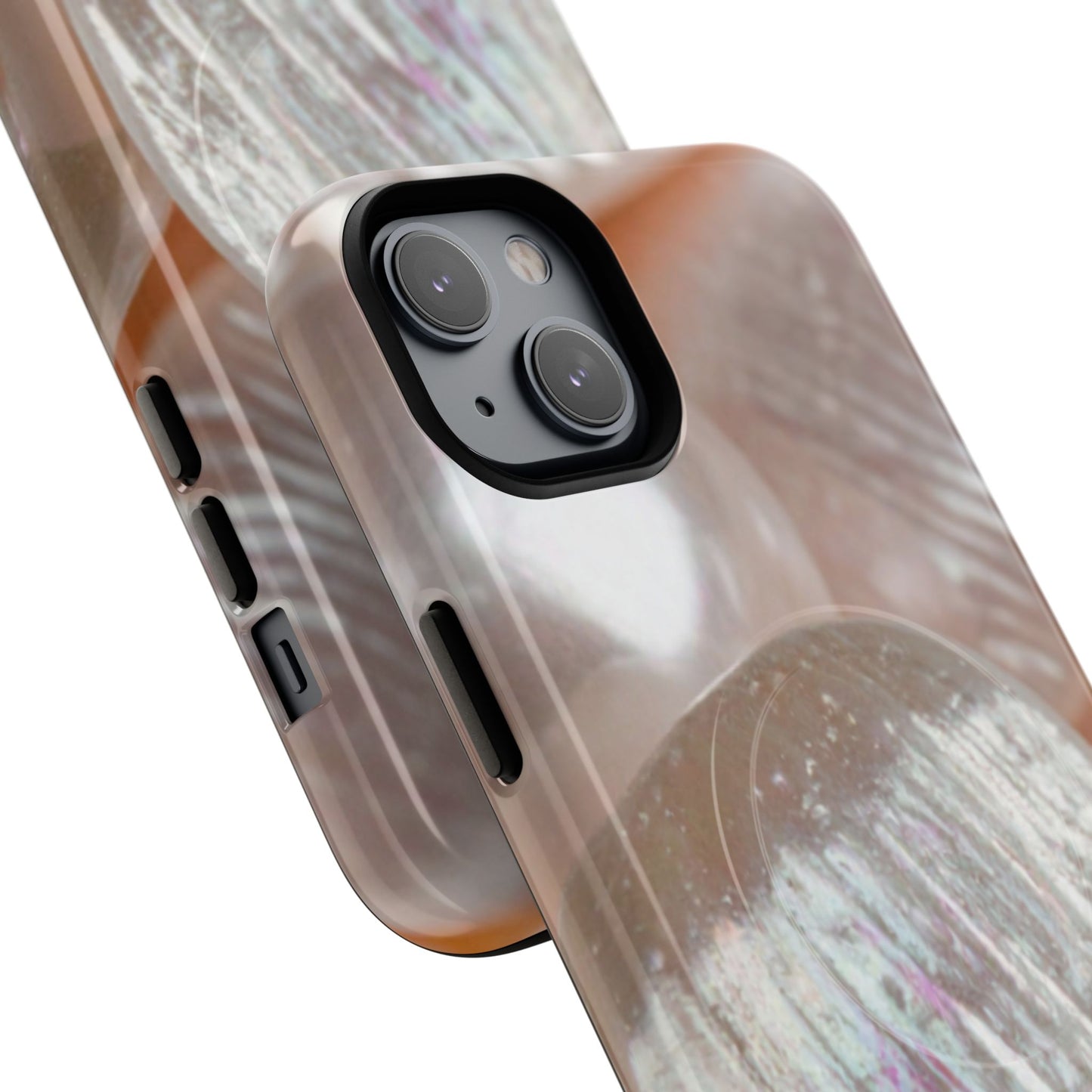 Protective Magnetic Phone Case – Blush Pearl