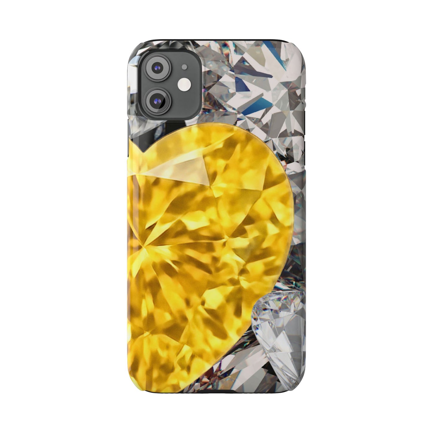 Slim Phone Case – Heart of Gold