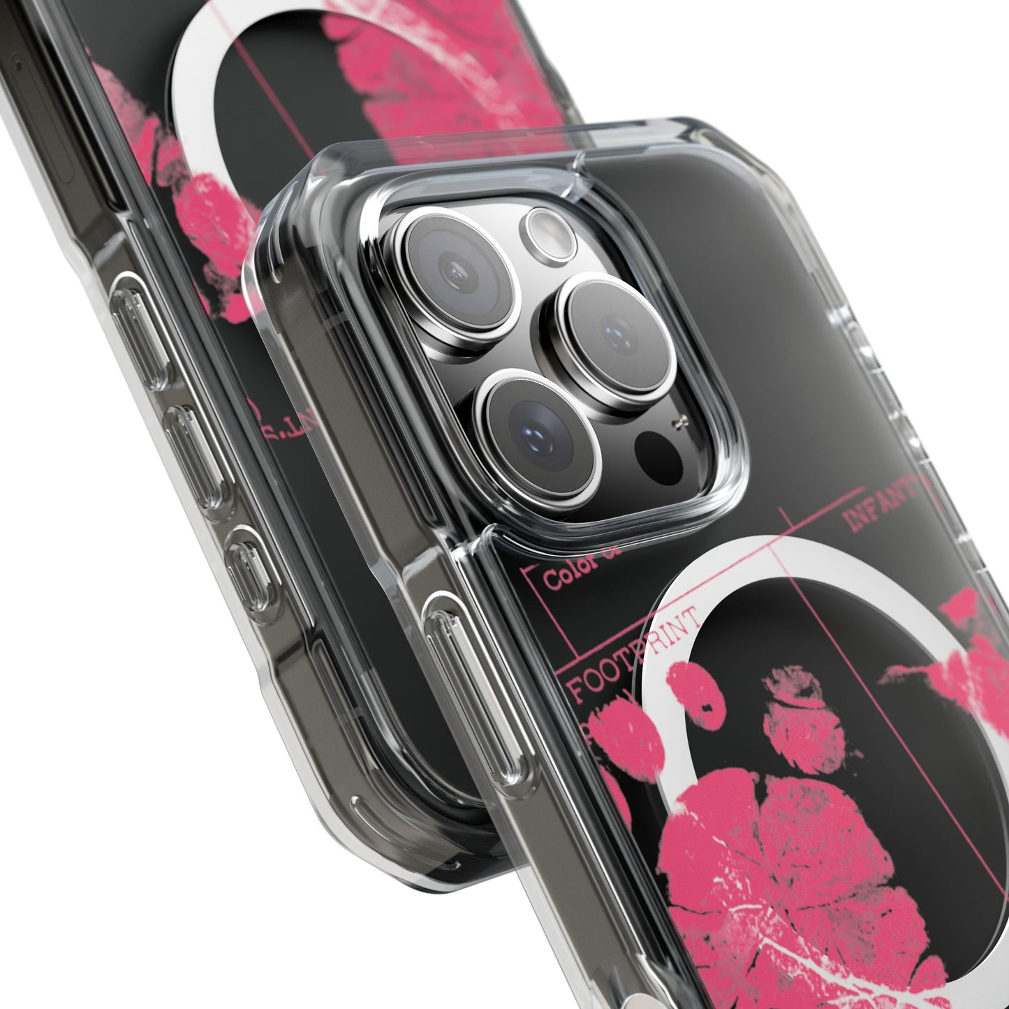 Clear Magnetic Phone Case – Mom’s Little Pink Footprints