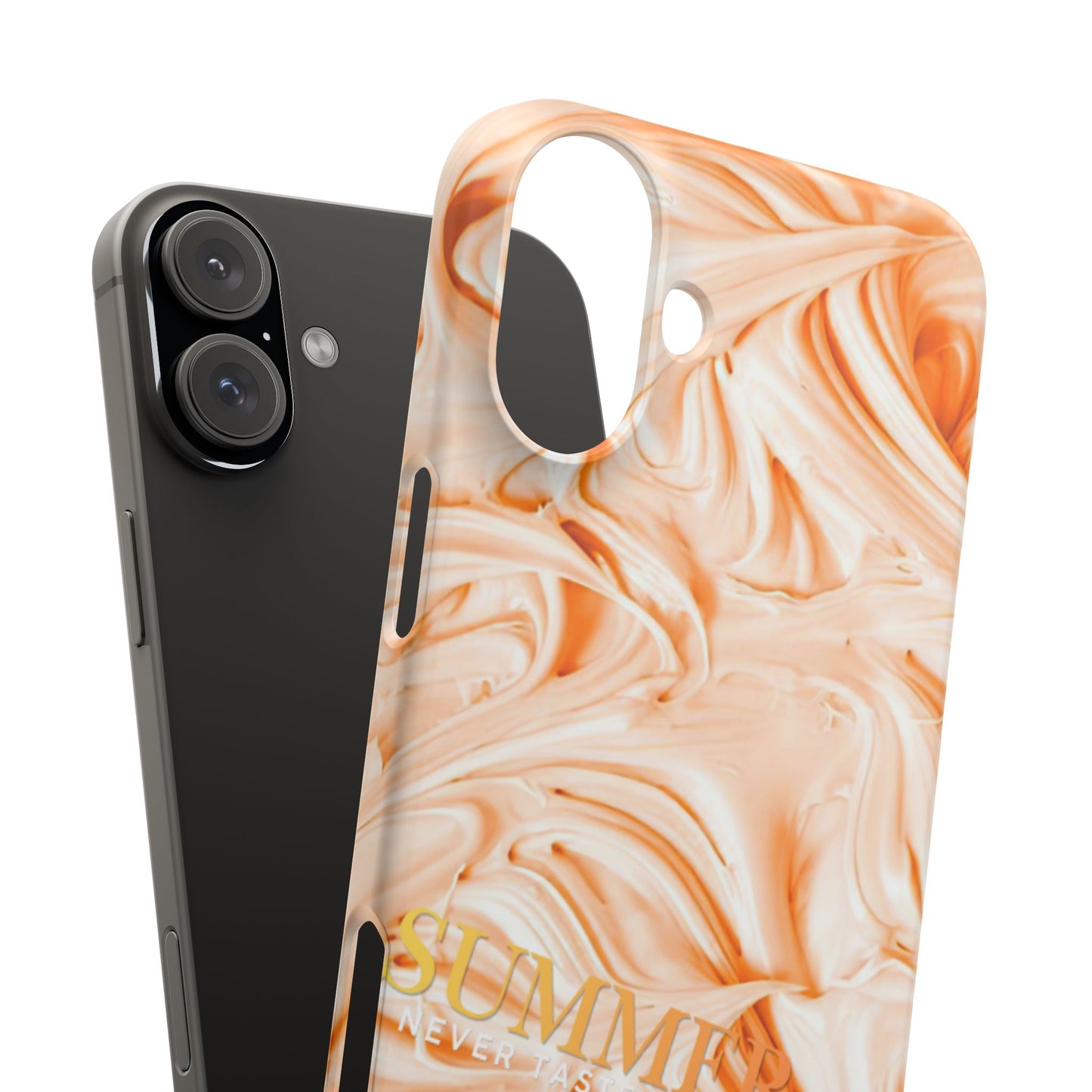 Snap Phone Case – Peach Sorbet