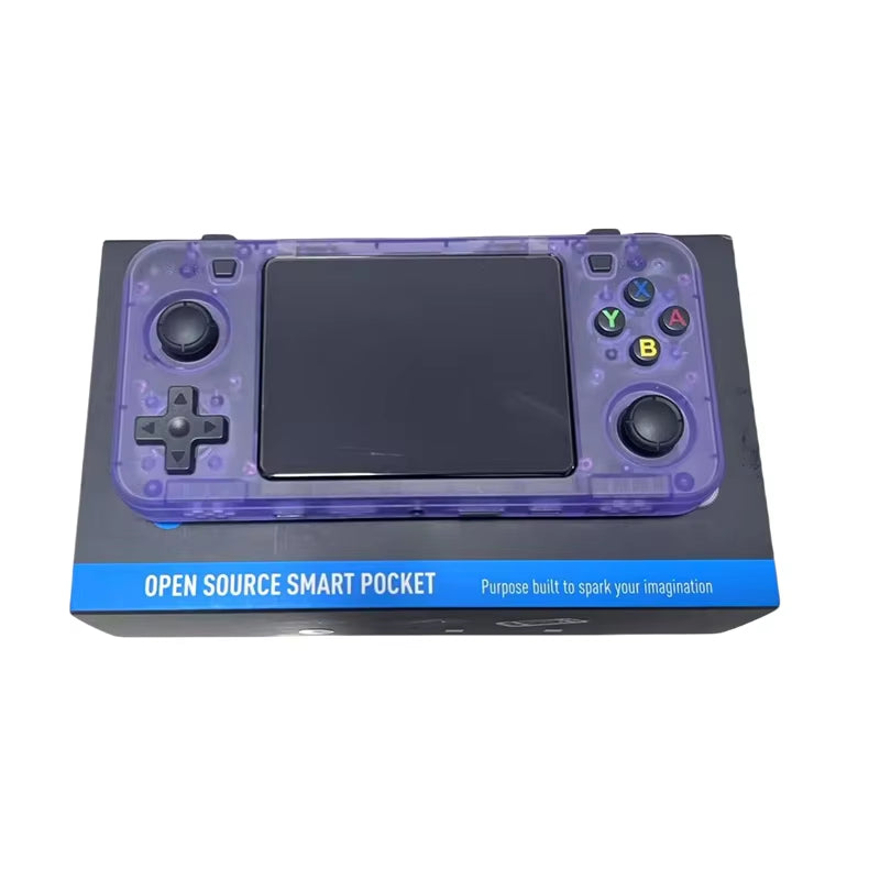 R36H Handheld Game Console 3.5-Inch IPS Screen Linux RK3326 Retro 64/128GB Open-Source Linux System Classic Game Consoles