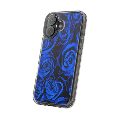 Clear Phone Case – Midnight Bloom