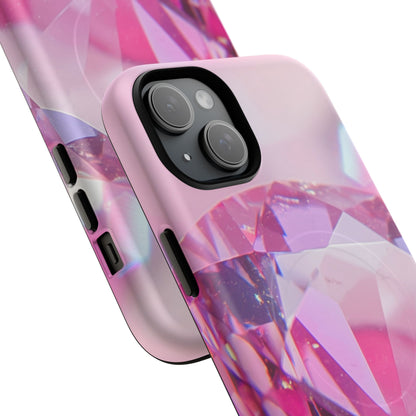 Protective Magnetic Phone Case – Pink Ice