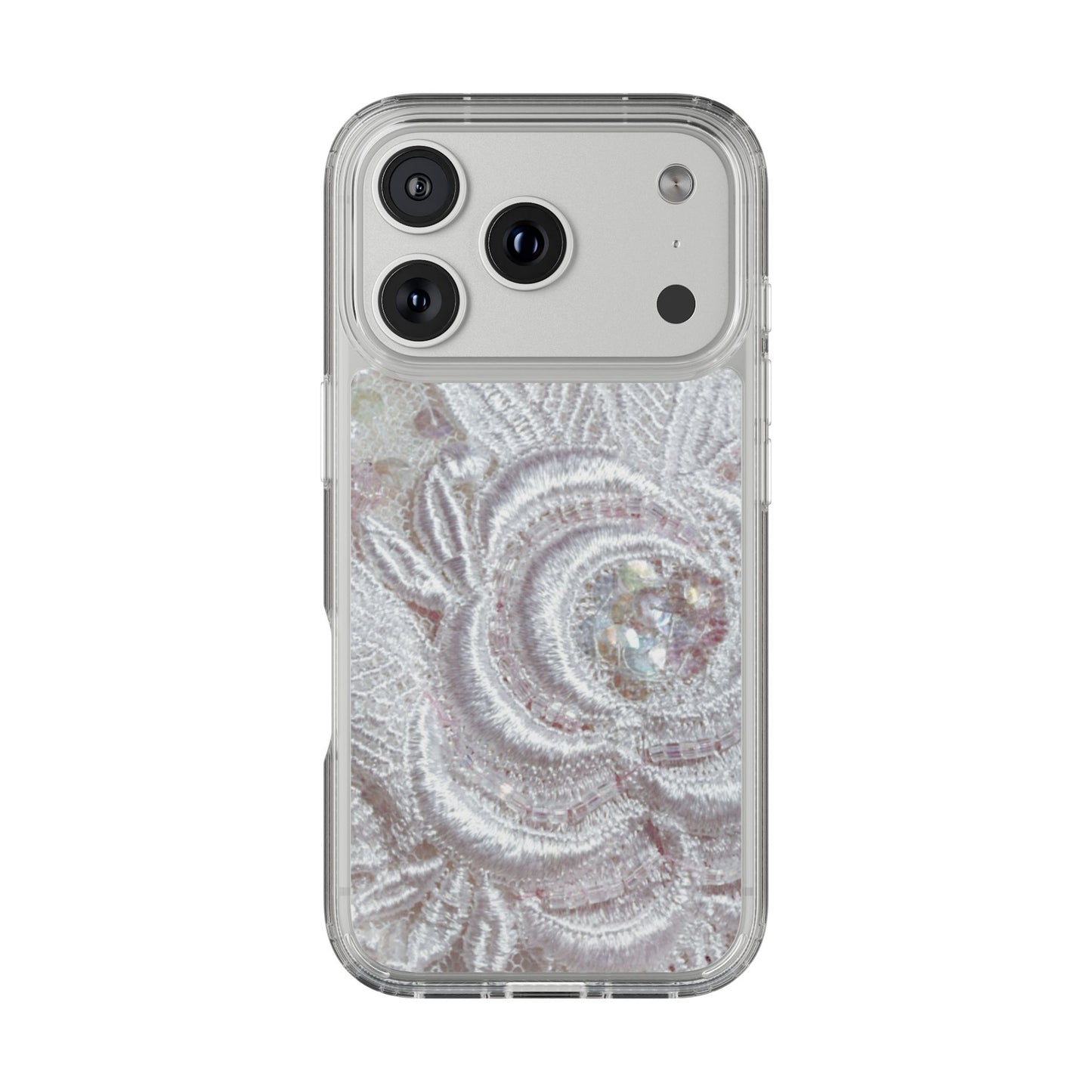 Clear Phone Case – Lace Veil