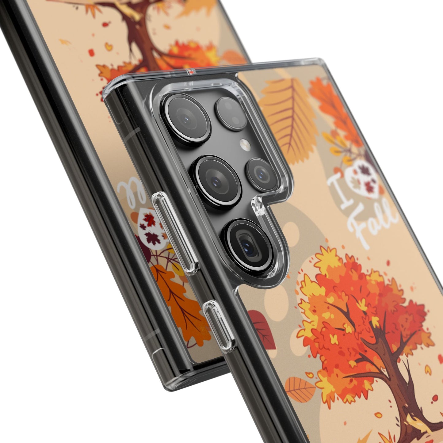 Clear Phone Case – Fall in Love