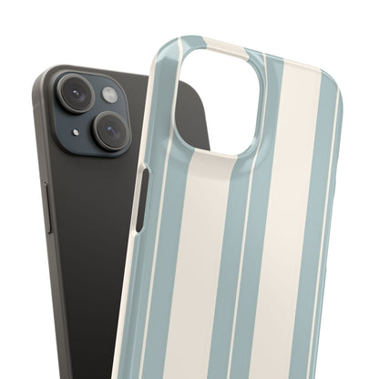 Snap Phone Case – Coastal Stripe
