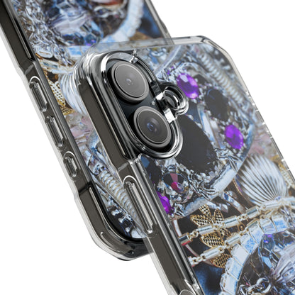 Clear Magnetic Phone Case – Chrome Jewel