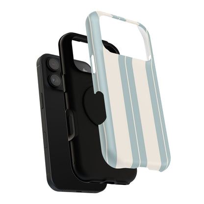 Impact-Resistant Phone Case – Coastal Stripe