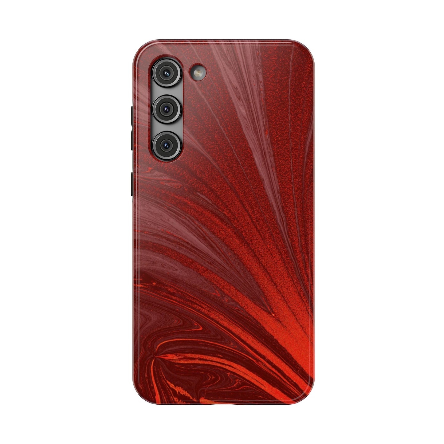 Impact-Resistant Phone Case — Crimson Current