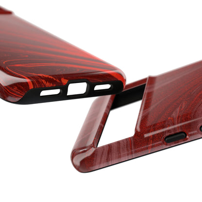 Protective Phone Case – Crimson Current