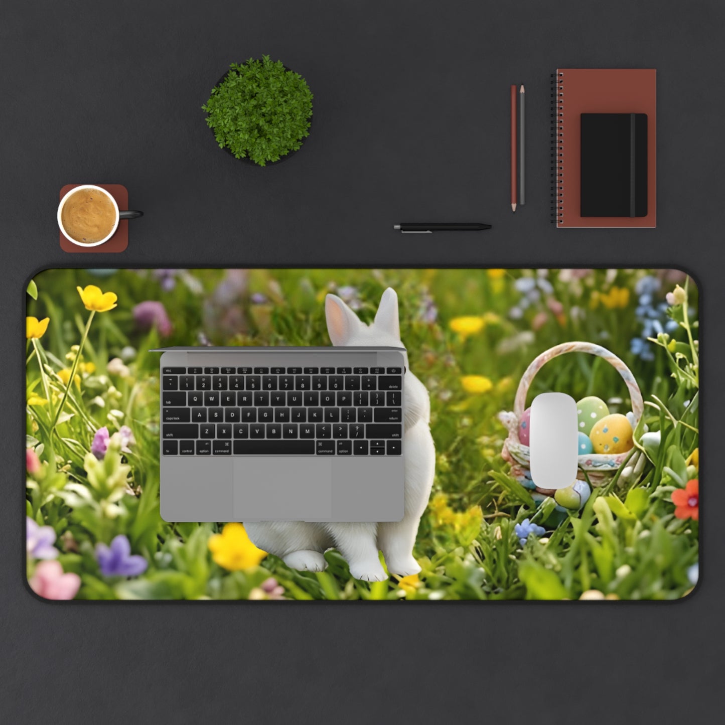 Desk Mat – Pastel Pop Bunny