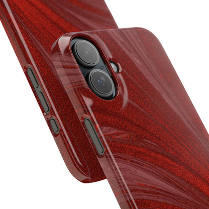 Snap Phone Case – Crimson Current