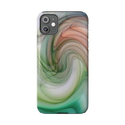 Slim Phone Case – Marble Flow
