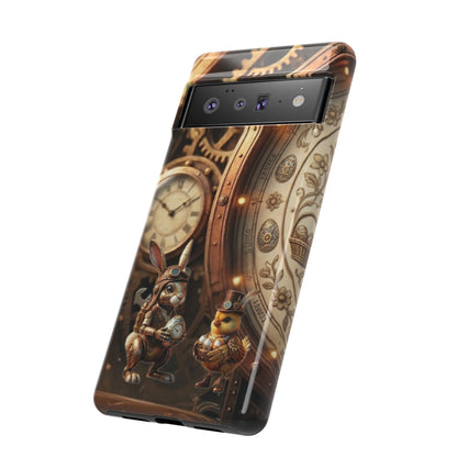 Protective Phone Case – Clockwork Cottontail