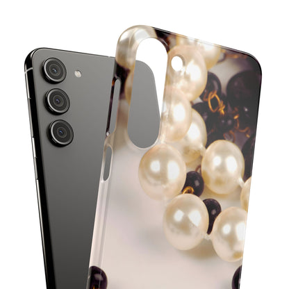 Snap Phone Case – Noir Pearl