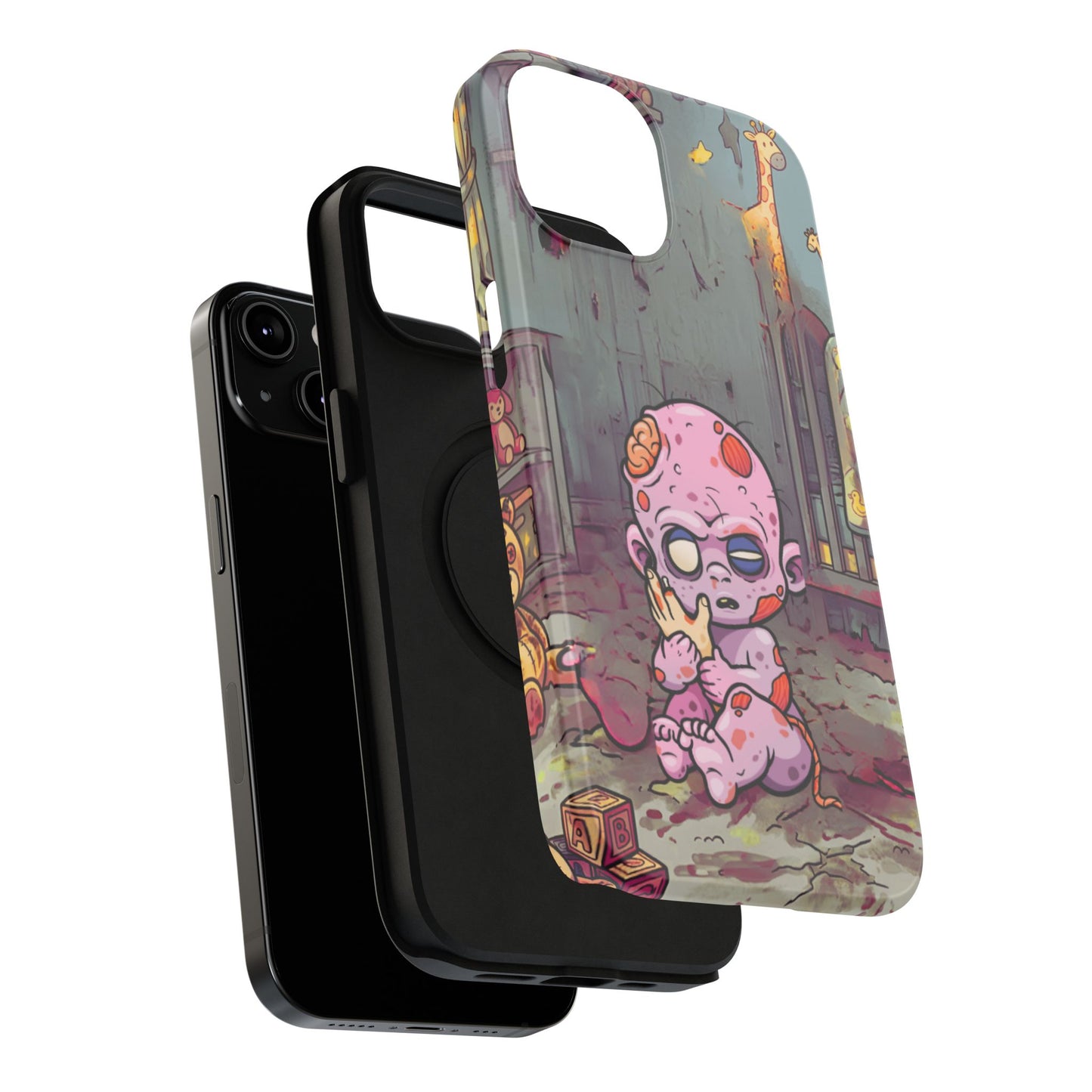 Zombie Baby Phone Case — Cute Creepy Impact-Resistant iPhone Case