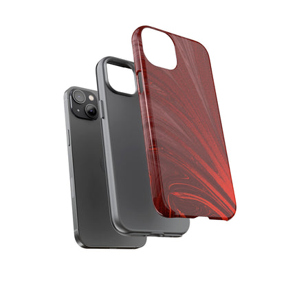 Protective Phone Case – Crimson Current