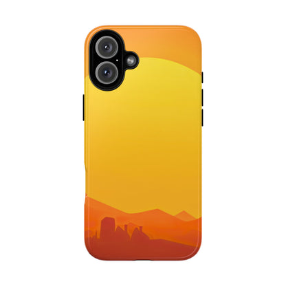 Protective Phone Case – Desert Sunrise