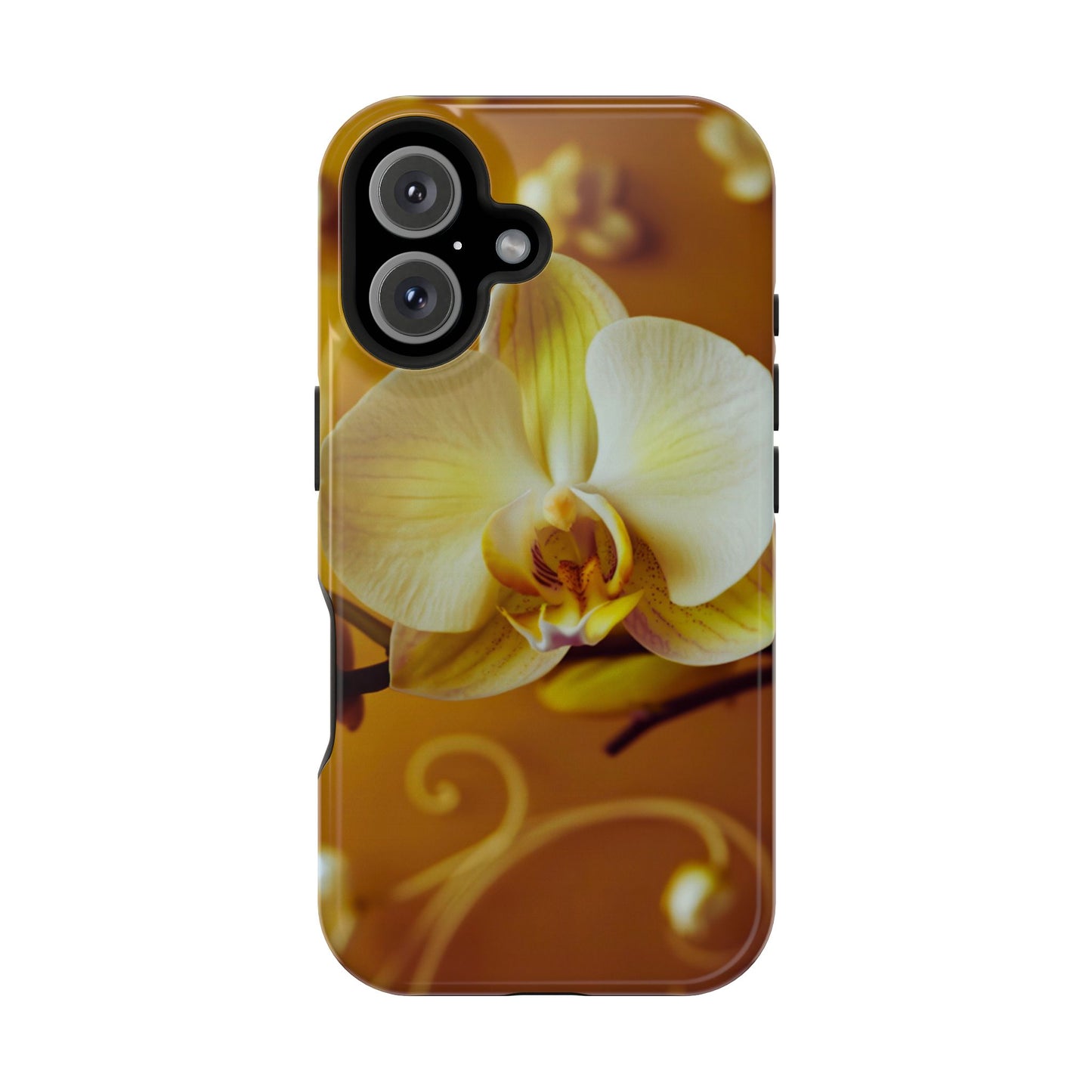Protective Phone Case – Amber Orchid
