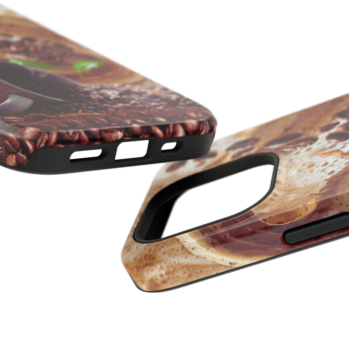 Impact-Resistant Phone Case – Love at First Sip – Compatible with iPhone 11–17 & Samsung Galaxy S22–S26 Series