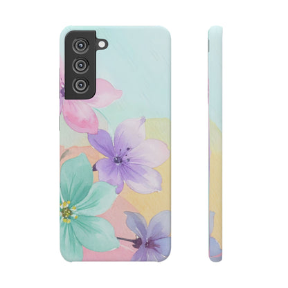 Snap Phone Case – Water Petal