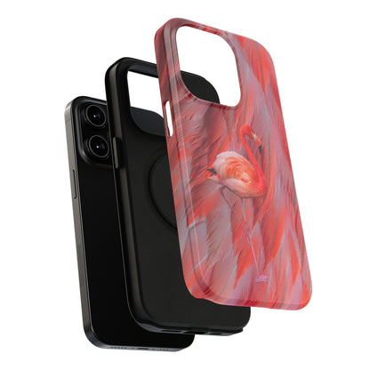 Impact-Resistant Phone Case – Scarlet Plume