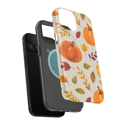 Wireless-Charging Compatible Case – Falling for Pumpkin