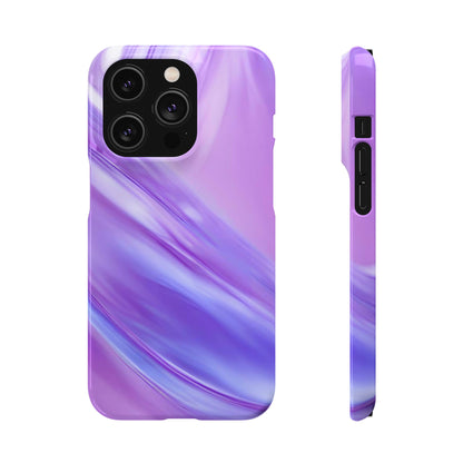 Snap Phone Case – Lavender Wave