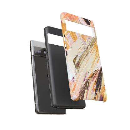 Protective Phone Case – Brush & Bronze